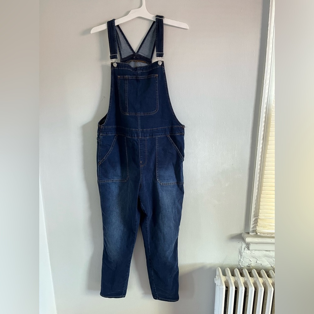 J Crew Factory slim fit overalls